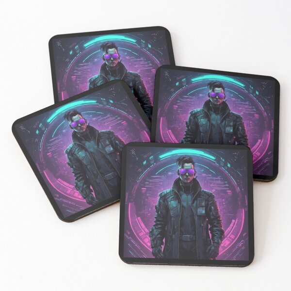 Item preview, Cyberpunk Hacker, Unique Dark Character designed and sold by Burn-Ego.