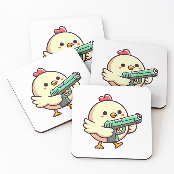 Item preview, Cute chick with gun designed and sold by SekoOne.