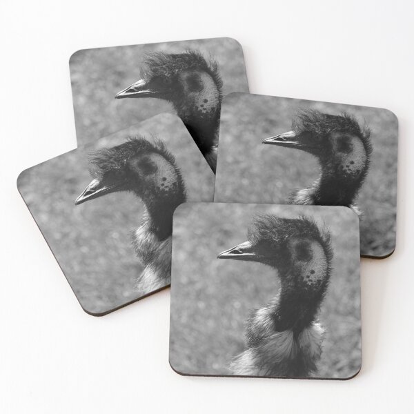 Item preview, Emu Nature Lovers Black and White Vertical designed and sold by eddiebarronshop.