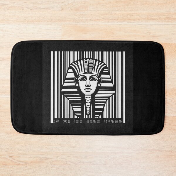 Item preview, Tutankhamun, barcode, hieroglyphics, vintage, ancient Egypt designed and sold by art-of-egypt.