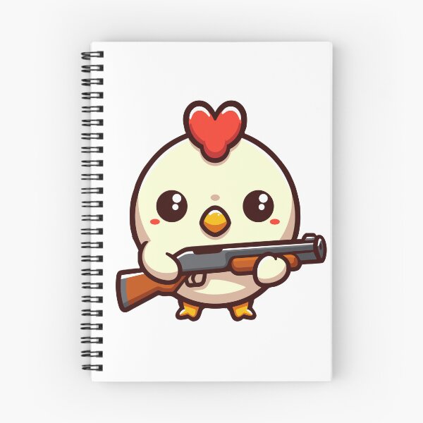 Item preview, Cute Chicken with Shotgun designed and sold by SekoOne.