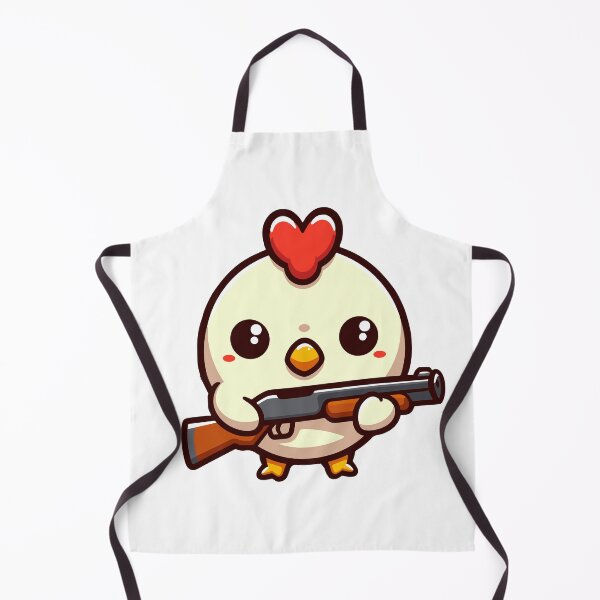 Item preview, Cute Chicken with Shotgun designed and sold by SekoOne.