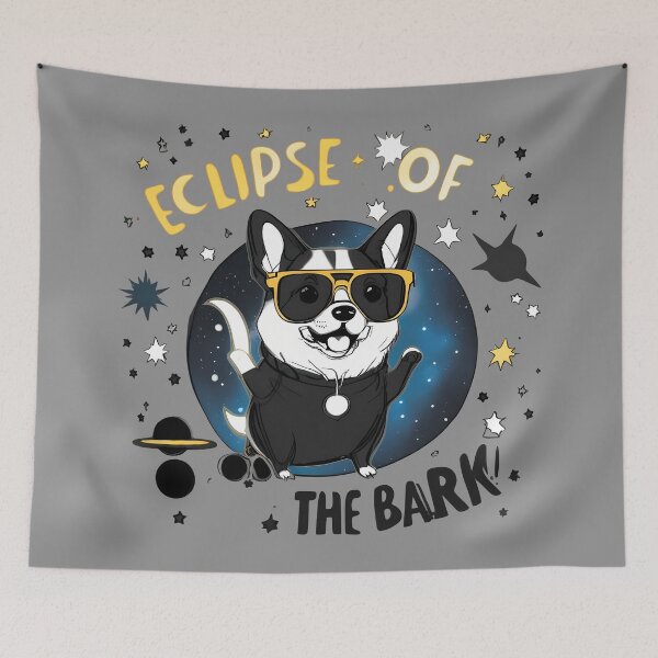 Item preview, Solar Eclipse Corgi designed and sold by @ndrys.