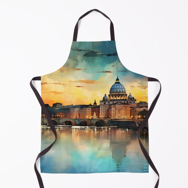 Item preview, Rome watercolor painting, Rome cityscape, Rome souvenir, Rome travel, Italian city, Roman monuments designed and sold by SpettacolArte.