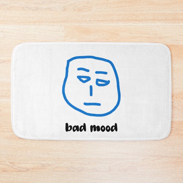 Item preview, Bad Mood Emoticon, Emoji Bad Mood designed and sold by KINGSMILESTORE.