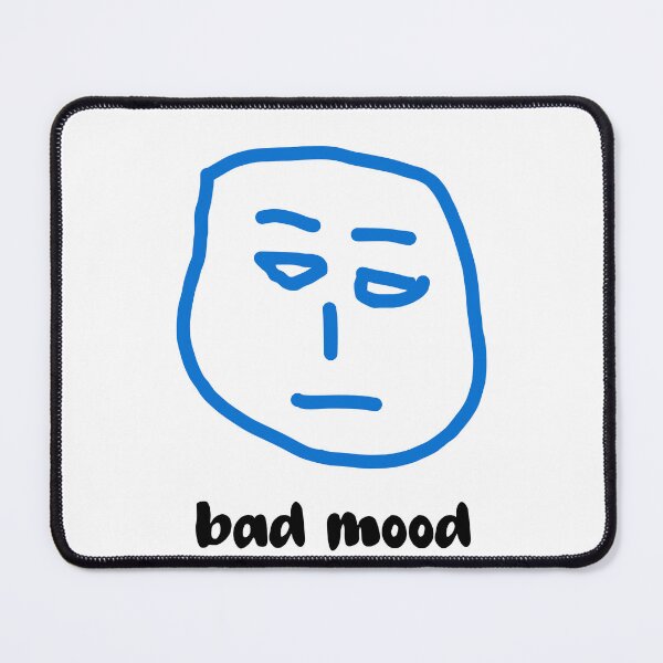 Item preview, Bad Mood Emoticon, Emoji Bad Mood designed and sold by KINGSMILESTORE.