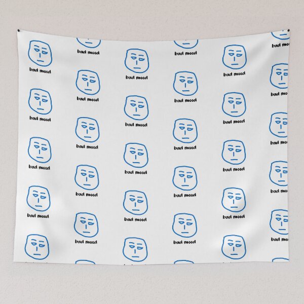Item preview, Bad Mood Emoticon, Emoji Bad Mood designed and sold by KINGSMILESTORE.