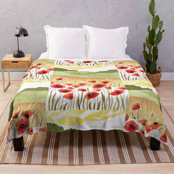 Item preview, Abstract Poppies Flowers designed and sold by FarmOfCuties.