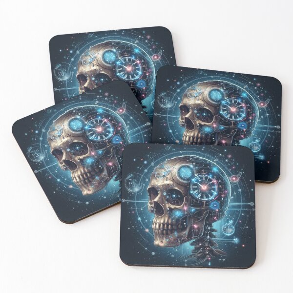 Item preview, Science Skull designed and sold by ShadeShifters.