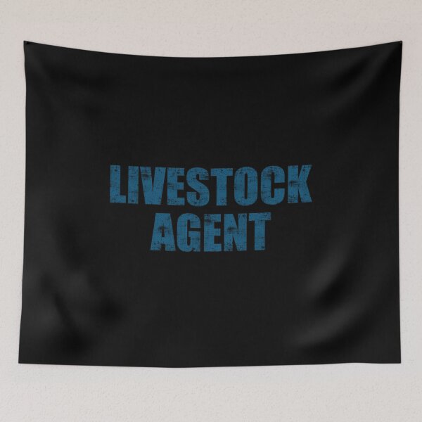 Item preview, Livestock Agent Blue designed and sold by FYS-Arte-Style.