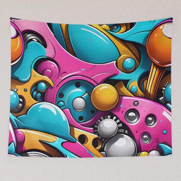 Item preview, Cool Graffiti Art Pattern Design designed and sold by TheArtOfPat.