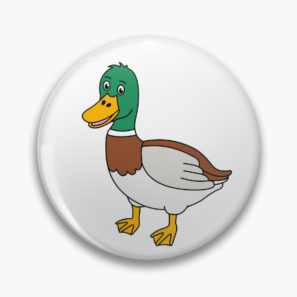 Item preview, Cute Happy Smile Duck Bird animal designed and sold by micarto.