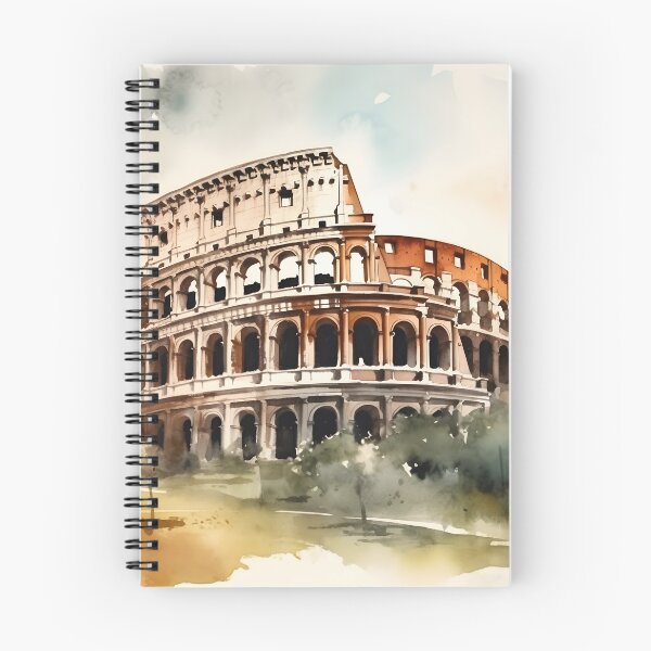Item preview, Rome Colosseum watercolor painting, Rome monument, Rome souvenir, Rome travel, Italian city, Roman art designed and sold by SpettacolArte.