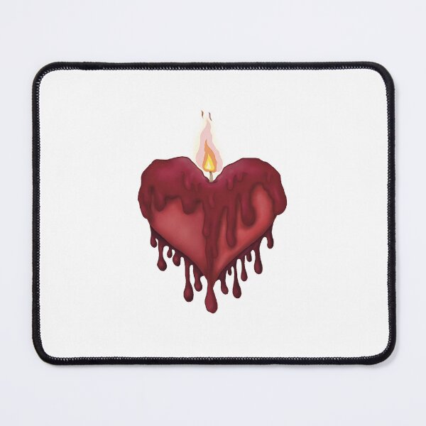 Item preview, Heart candle designed and sold by VeraMaeDesigns.