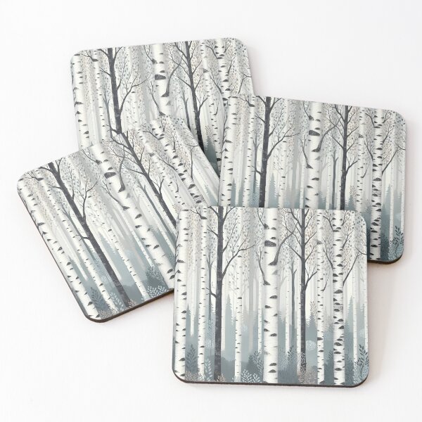 Item preview, Japanese Aesthetics Mystical Forest Print designed and sold by PaintedPixels01.
