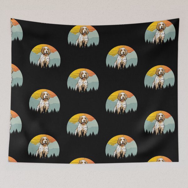 Item preview, Vintage Retro Sun Cocker Spaniel Dog Gift  designed and sold by Guarddogdrive.