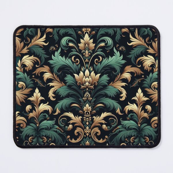 Item preview, Teal & Gold Damask designed and sold by DesignsByPrnces.