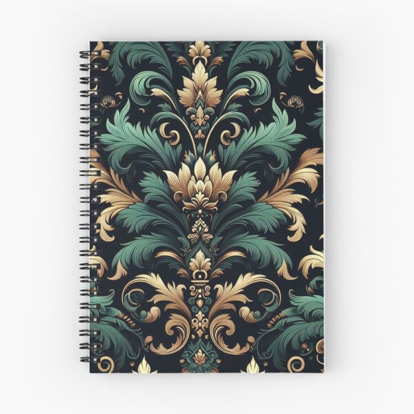 Item preview, Teal & Gold Damask designed and sold by DesignsByPrnces.