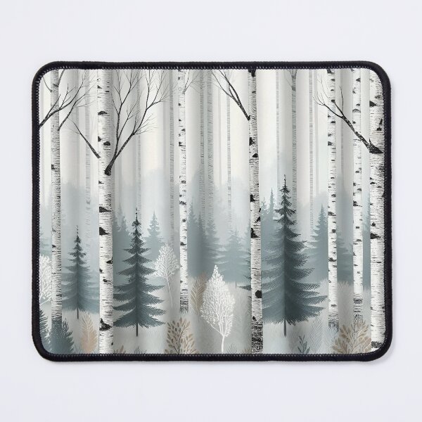 Item preview, Japanese Aesthetics Mystical Forest Print designed and sold by PaintedPixels01.