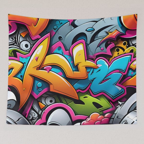 Item preview, Cool Graffiti Art Pattern Design designed and sold by TheArtOfPat.