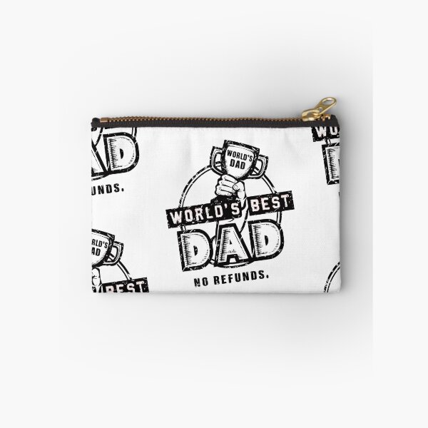 Item preview, World's Best Dad Trophy: Cute Father's Day Graphic - Humorous Typography Illustration designed and sold by HahaHandlesHub.