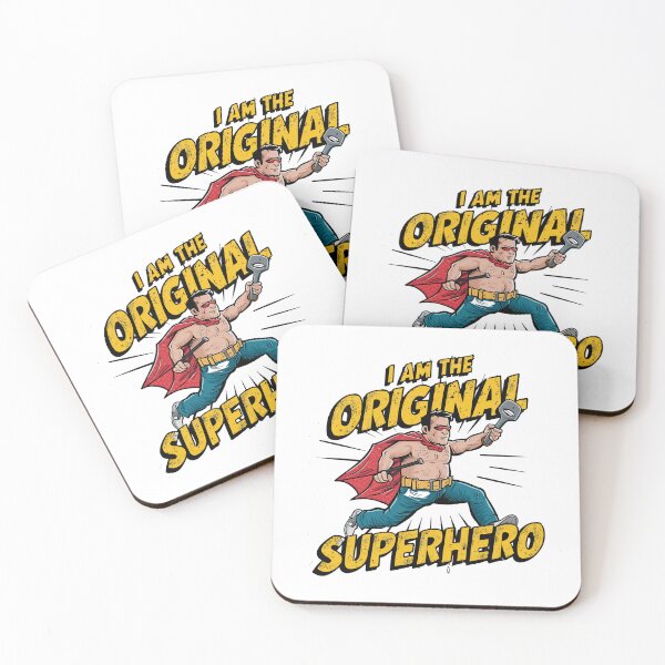 Item preview, Original Superhero Dad: Gritty Comic-Inspired Father's Day Illustration - Playful Typography designed and sold by HahaHandlesHub.