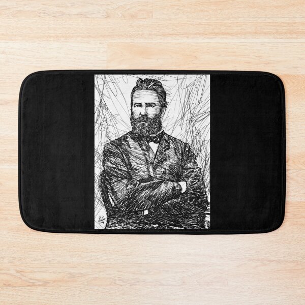 Item preview, HERMAN MELVILLE ink portrait .2 designed and sold by lautir.