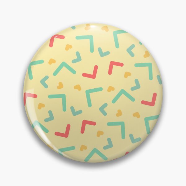Item preview, Cute Yellow Memphis Pattern-  Funky Vintage Retro Cute designed and sold by RoyalStarsPatts.