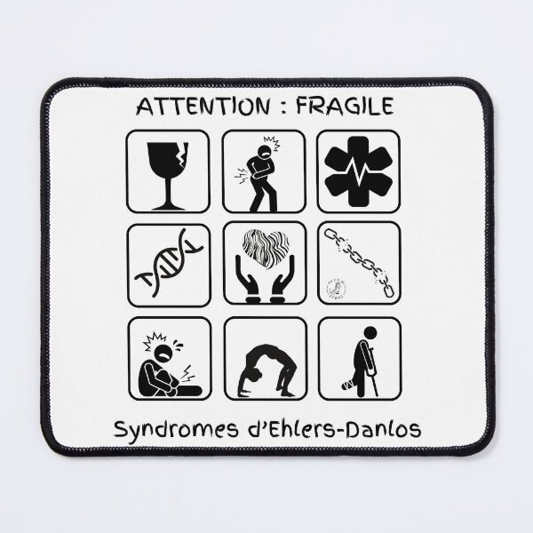 Item preview, Warning fragile - black designed and sold by maviedezebre.