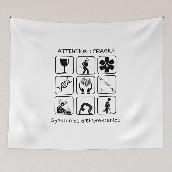 Item preview, Warning fragile - black designed and sold by maviedezebre.