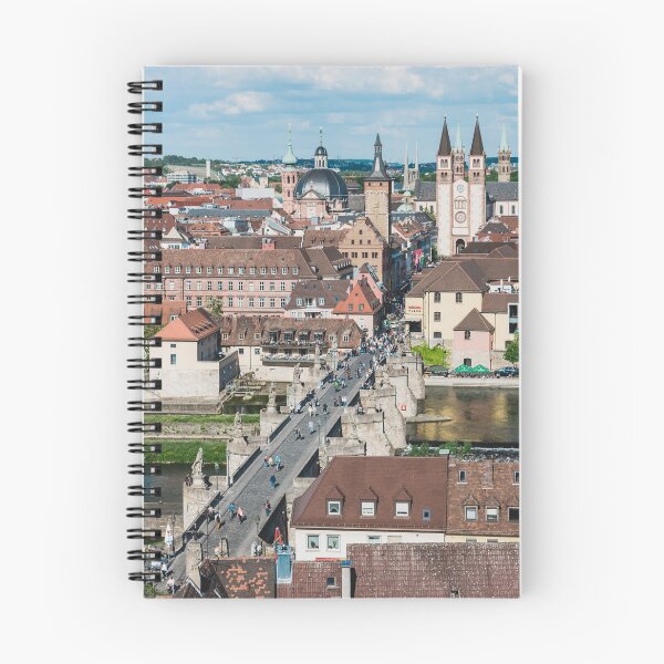 Item preview, Aerial view of the historic city of Wurzburg designed and sold by dvoevnore.