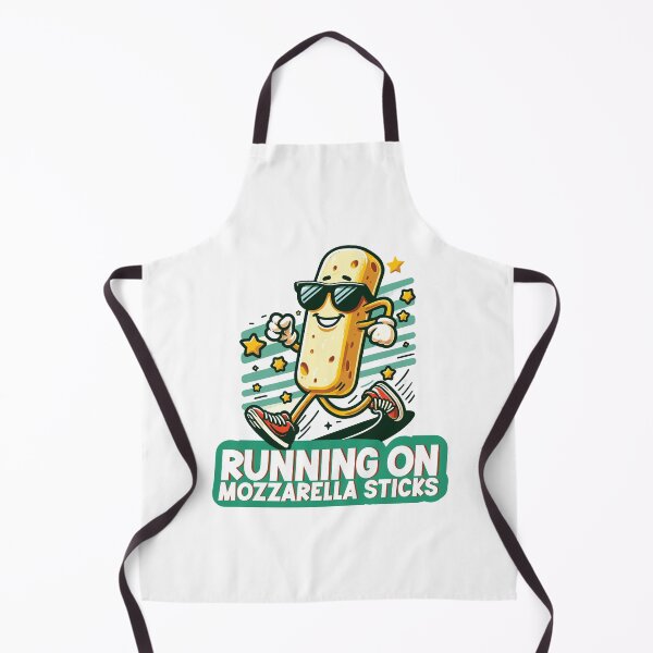 Item preview, Fast Food Fitness: Mozzarella Stick designed and sold by PrintMastery.