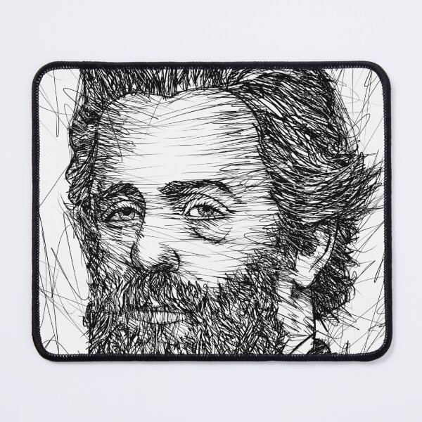 Item preview, HERMAN MELVILLE ink portrait .3 designed and sold by lautir.