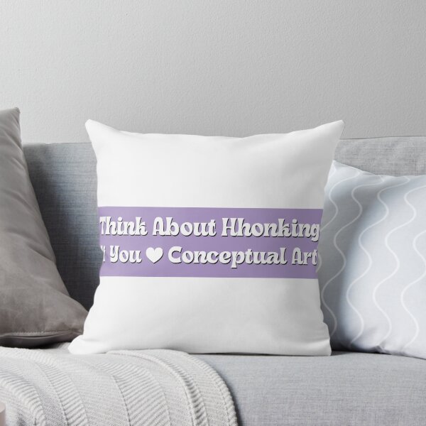 Item preview, Think About Honking If You Love Conceptual Art Funny Bumper designed and sold by fanky-bumper.