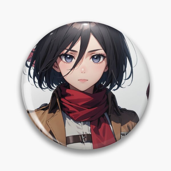 Artikelvorschau, Süßes Anime-Mädchen, Mikasa Ackerman #2 Fanart entworfen und verkauft von iloveanimechibi.