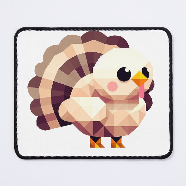Item preview, Adorable Geometric Turkey Illustration designed and sold by 3MillsDesign.