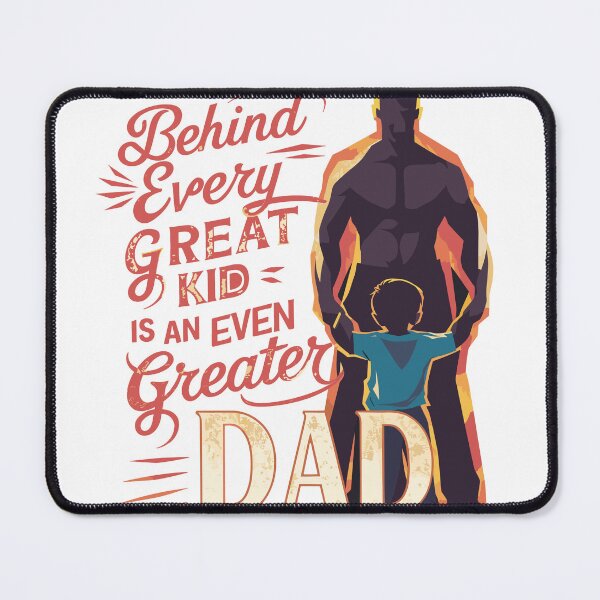 Item preview, Even Greater Dad: Powerful Father's Day Illustration - Typography Design designed and sold by HahaHandlesHub.