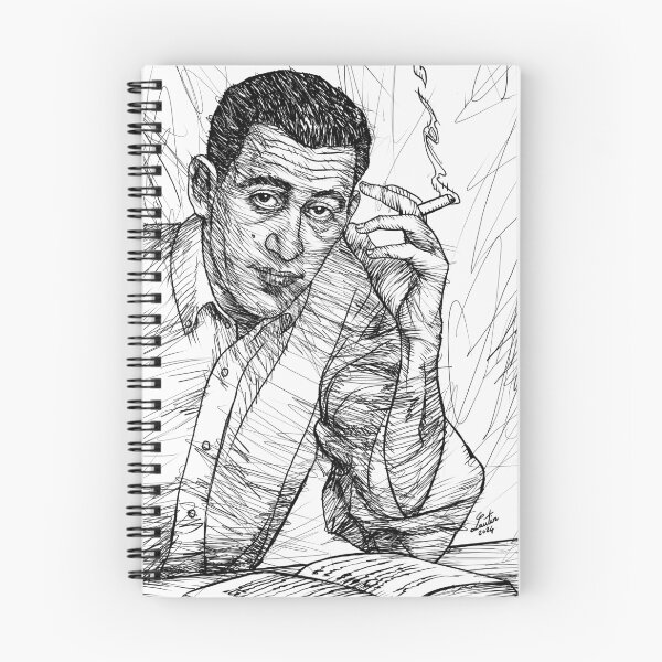 Item preview, J. D. SALINGER ink portrait .1 designed and sold by lautir.