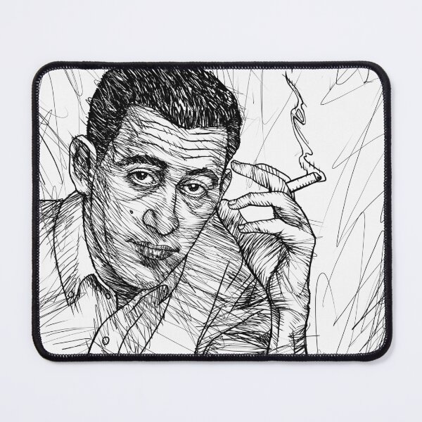 Item preview, J. D. SALINGER ink portrait .1 designed and sold by lautir.