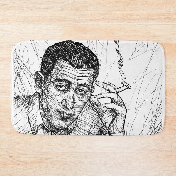 Item preview, J. D. SALINGER ink portrait .1 designed and sold by lautir.