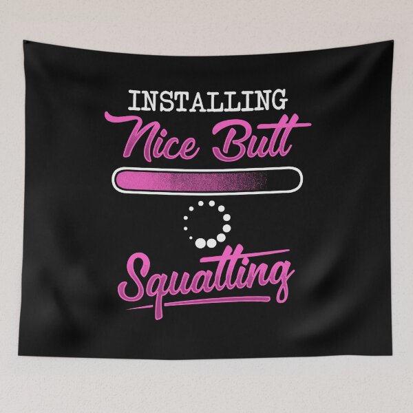 Item preview, Installing Nice Butt Squatting Fitness Training Gym designed and sold by anziehend.