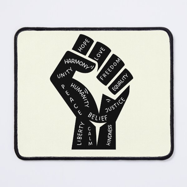 Item preview, Human Rights Fist designed and sold by Busybeecrdesign.