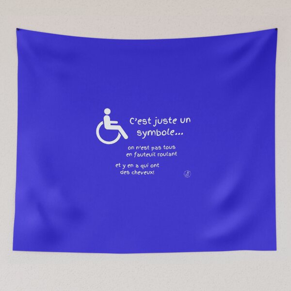Item preview, Invisible illnesses-disability symbol - white designed and sold by maviedezebre.