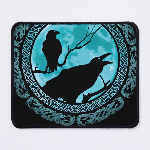 Item preview, Hugin Munin Odins Ravens designed and sold by Helehlma.