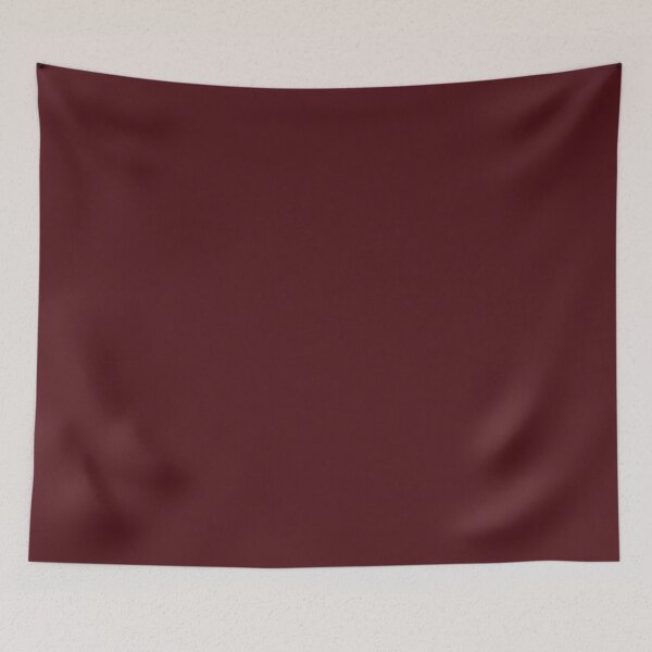 Item preview, Maroon Dark Red Claret Solid Color Decor designed and sold by IftinDesigns.