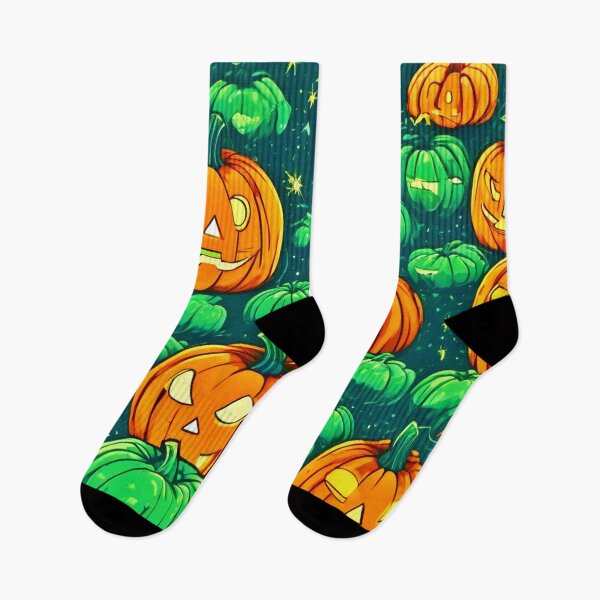 Item preview, Halloween Cartoon Pumpkin Patch designed and sold by Health And Fitness Posts e-Store.