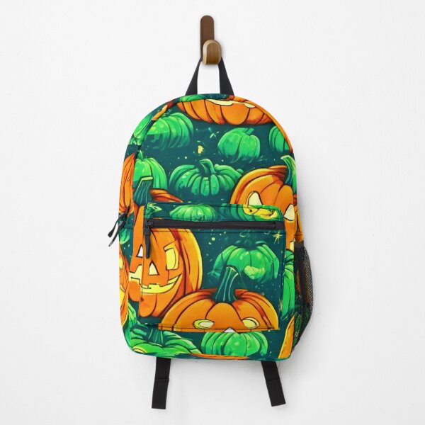 Item preview, Halloween Cartoon Pumpkin Patch designed and sold by Health And Fitness Posts e-Store.