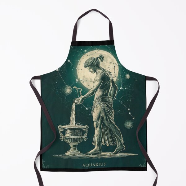 Item preview, Aquarius Astrology. Zodiac sign, Aquarius symbol designed and sold by ZodiacWonders.