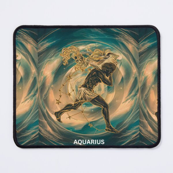 Item preview, Aquarius Astrology. Zodiac sign, Aquarius symbol designed and sold by ZodiacWonders.