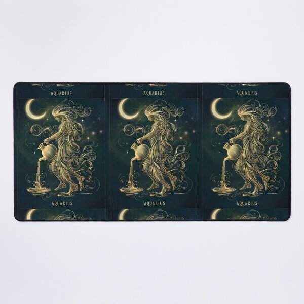 Item preview, Aquarius Astrology. Zodiac sign, Aquarius symbol designed and sold by ZodiacWonders.